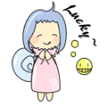 Rabbit Snail messages sticker-10