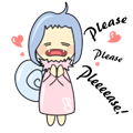 Rabbit Snail messages sticker-1