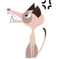 Siamese Meow messages sticker-0