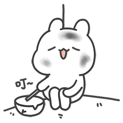 兔子Stickers messages sticker-4