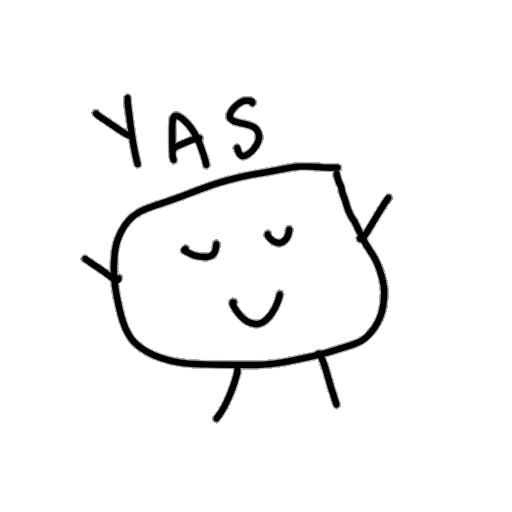 Happy hand drawn GG messages sticker-7