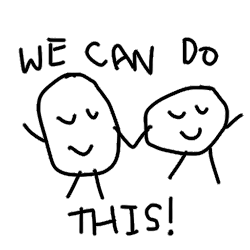 Happy hand drawn GG messages sticker-9