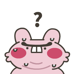 流氓浓眉兔 messages sticker-7