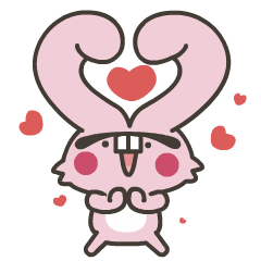 流氓浓眉兔 messages sticker-3