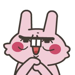 流氓浓眉兔 messages sticker-2