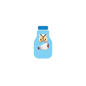 Blue Bottle sticker messages sticker-10