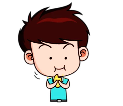 Sunshine little boy messages sticker-7