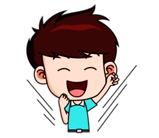 Sunshine little boy messages sticker-11