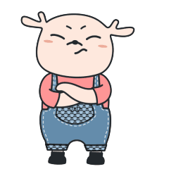 布鹿表情 messages sticker-7