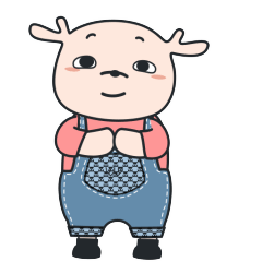 布鹿表情 messages sticker-1