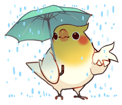Beautiful Coca Bird messages sticker-7