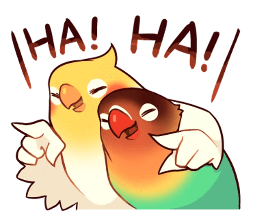 Beautiful Coca Bird messages sticker-3