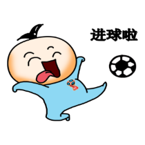 各种足球表情贴图 messages sticker-3