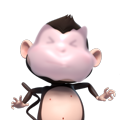 Duobao Monkey-iMessage表情贴纸 messages sticker-0