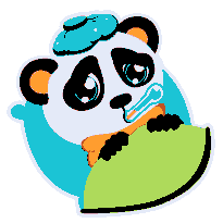 Panda Stickers (Animated) messages sticker-3