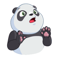 Panda Stickers (Animated) messages sticker-11