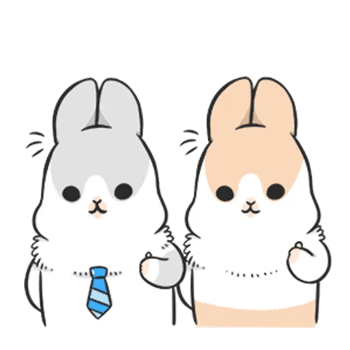 Machiko Rabbit pack# 1 messages sticker-11