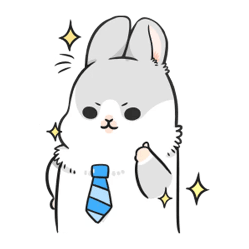 Machiko Rabbit pack# 1 messages sticker-10