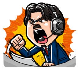 Byd cartoon football stickers messages sticker-2