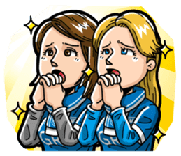 Byd cartoon football stickers messages sticker-5
