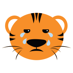 Cute Targer -Sticker messages sticker-9