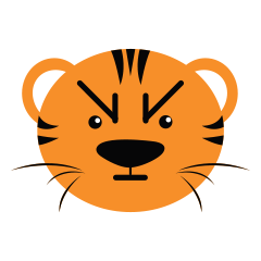 Cute Targer -Sticker messages sticker-7