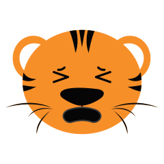 Cute Targer -Sticker messages sticker-8