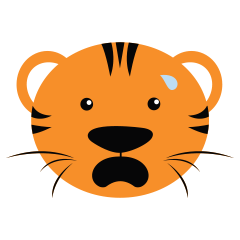 Cute Targer -Sticker messages sticker-10