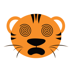 Cute Targer -Sticker messages sticker-1
