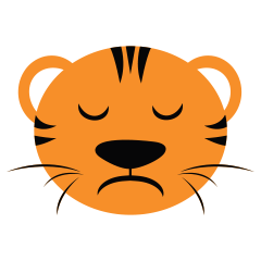 Cute Targer -Sticker messages sticker-4