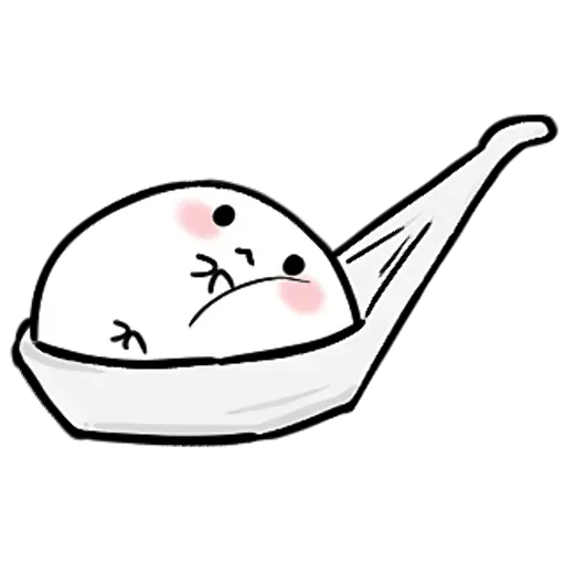 Delicious Rice Ball Sticker messages sticker-9