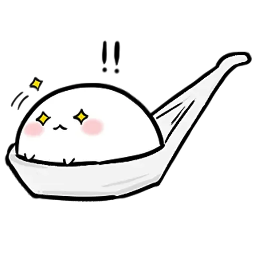Delicious Rice Ball Sticker messages sticker-0