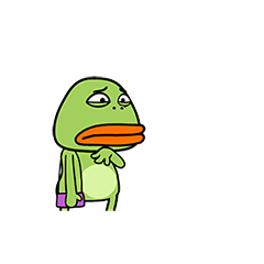 大嘴巴青蛙 messages sticker-2