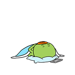 大嘴巴青蛙 messages sticker-1