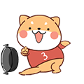 FootballDogRoll messages sticker-4