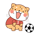 FootballDogRoll messages sticker-9