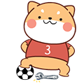 FootballDogRoll messages sticker-7