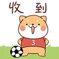FootballDogRoll messages sticker-11