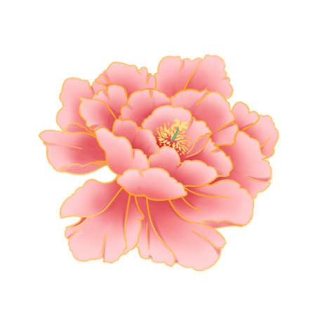 牡丹花-STICKER messages sticker-10