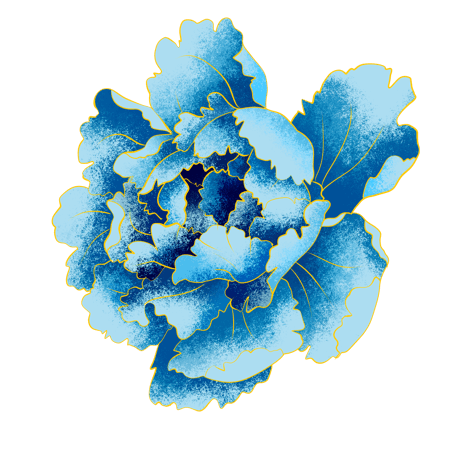 牡丹花-STICKER messages sticker-8