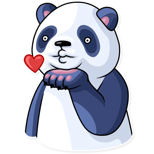 Fluffy Lazy Panda Stickers messages sticker-1