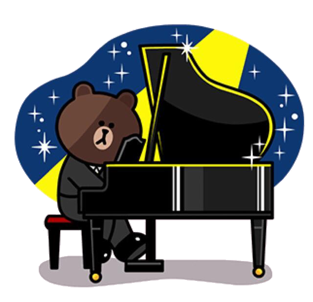 钢琴贴纸 messages sticker-7