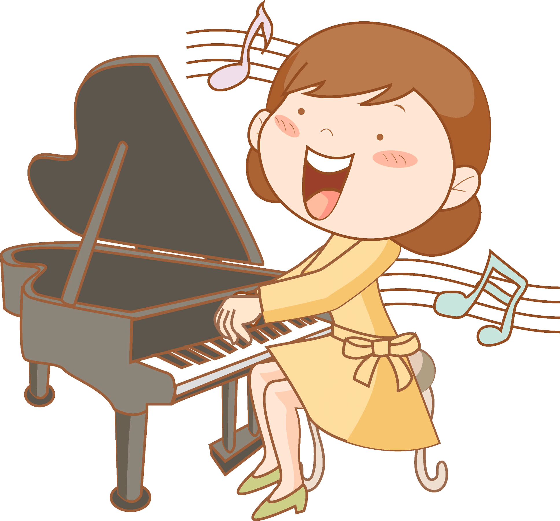 钢琴贴纸 messages sticker-3