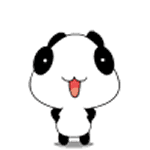 Panda Expression messages sticker-0