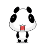 Panda Expression messages sticker-11