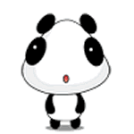 Panda Expression messages sticker-7