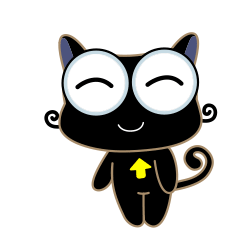 Black Cat Expression messages sticker-7