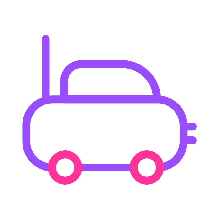 Fun toy car messages sticker-4