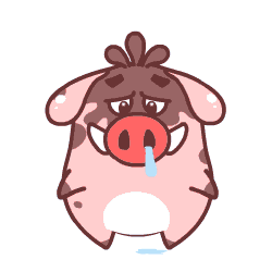 RedPig Expression messages sticker-5