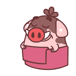 RedPig Expression messages sticker-7